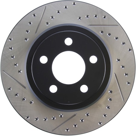 Centric Parts Sport Drilled/Slotted Brake Rotor, 127.63062R 127.63062R